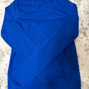 Lululemon Athletica Royal Blue Long Sleeve Top
